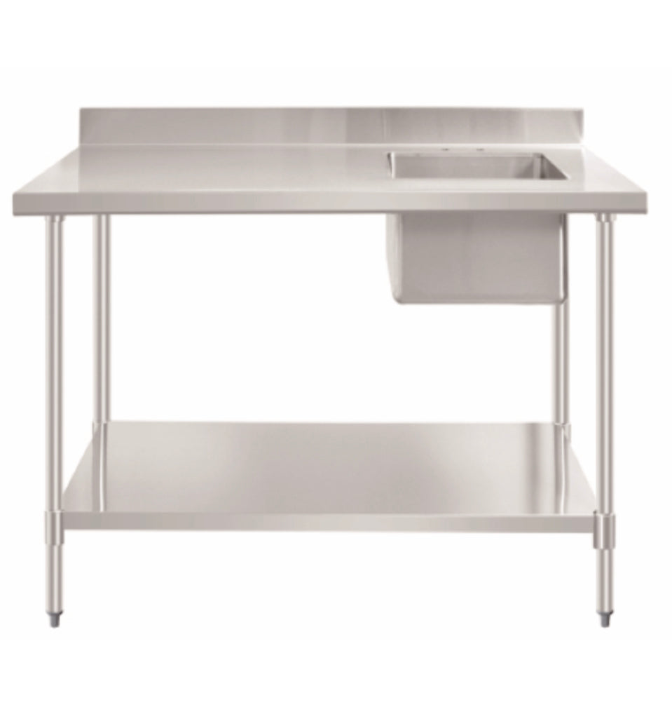 304 stainless steel 4ft sink