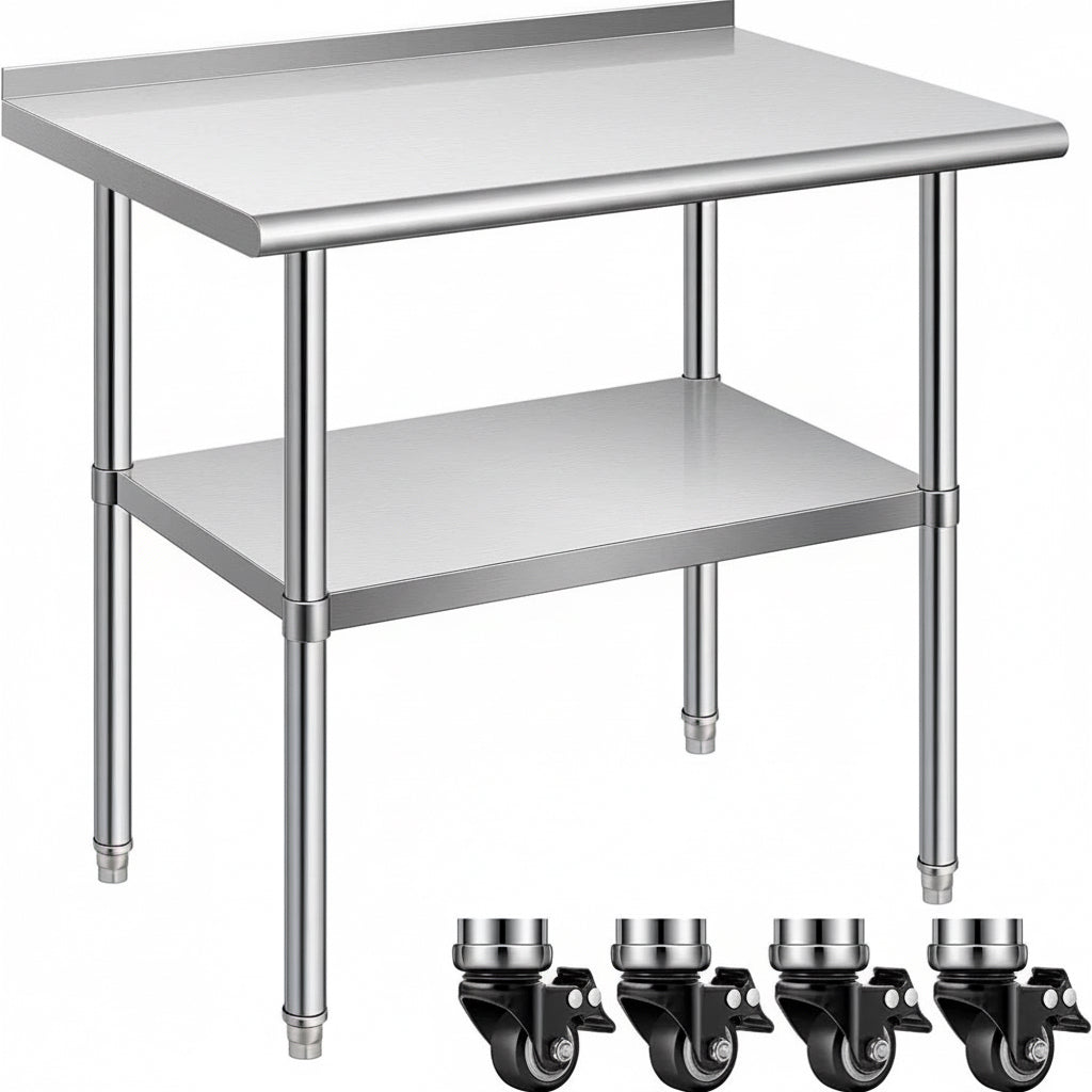 3ft x2 ft prep table