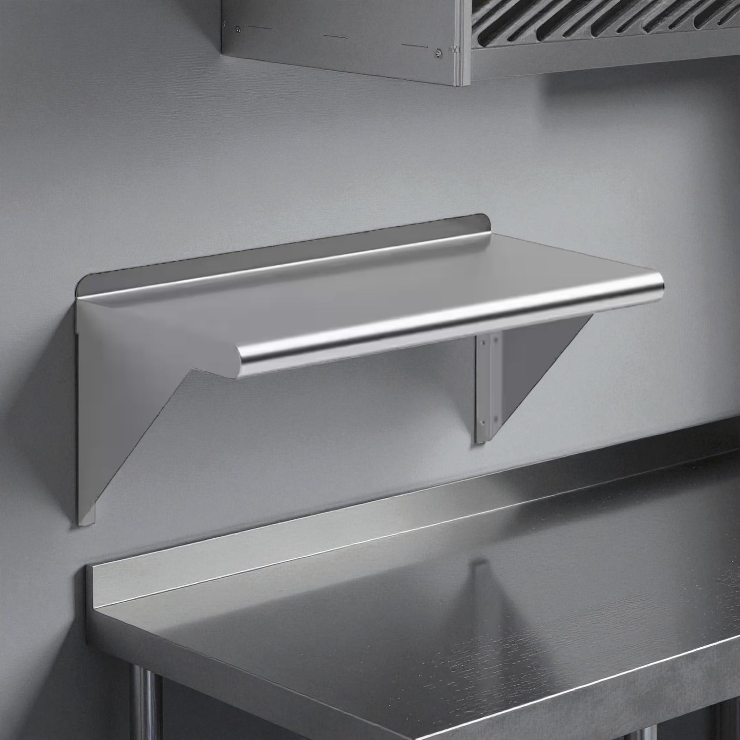 Stainless Steel Wall Shelf