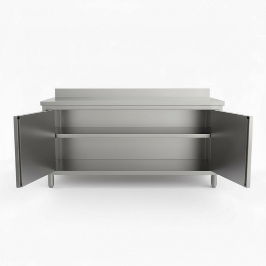 5ft x 2ft Stainless Steel Outward DoorsCabinet