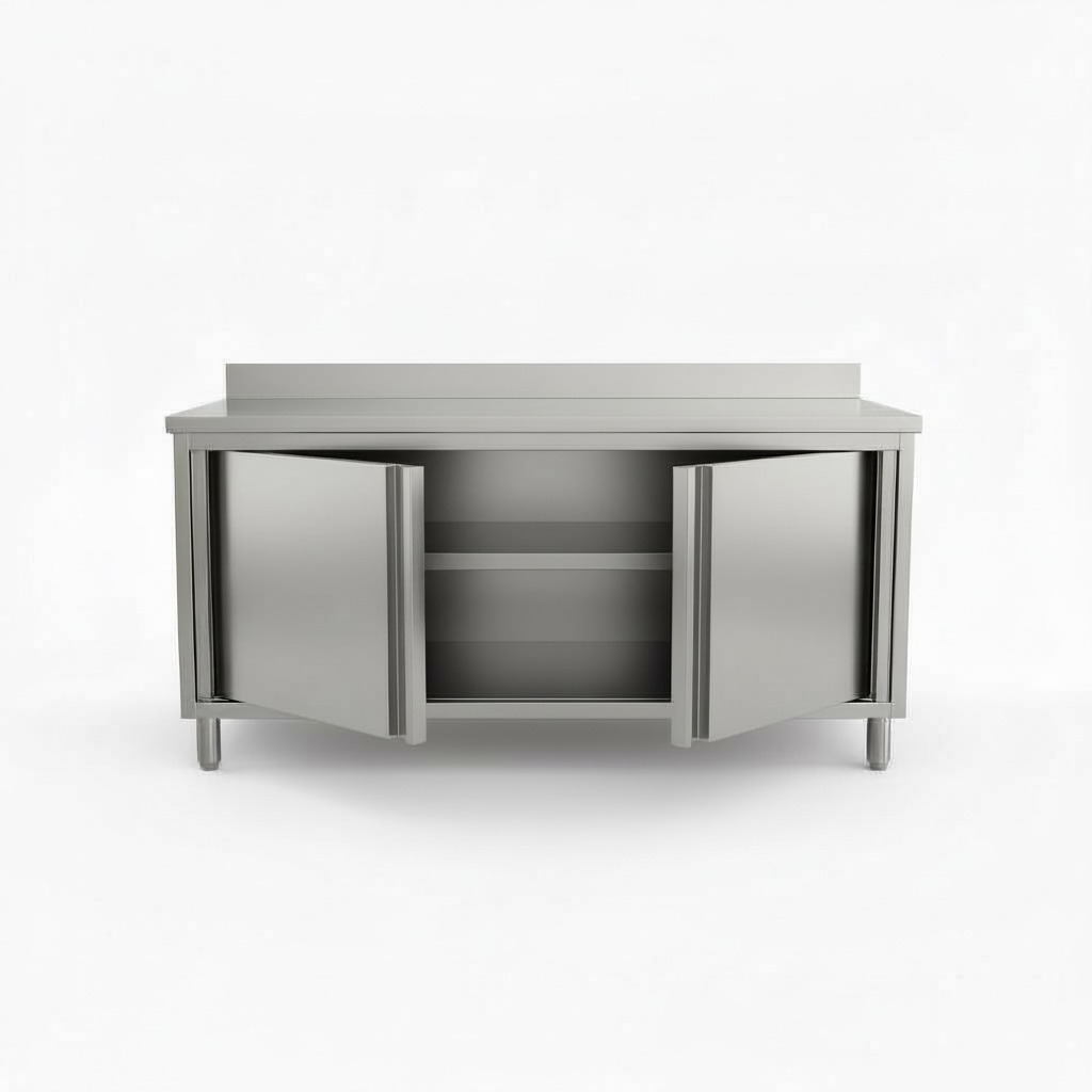 5ft x 2ft Stainless Steel Outward DoorsCabinet