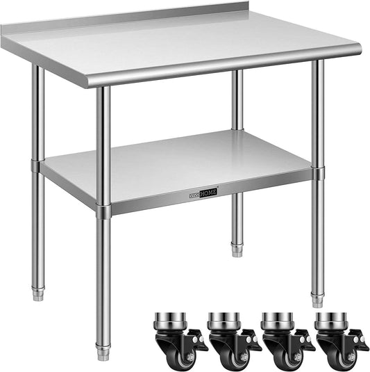 3ft x2 ft prep table