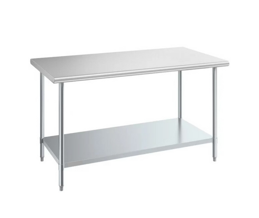 5ft x 2.5 ft stainless steel table