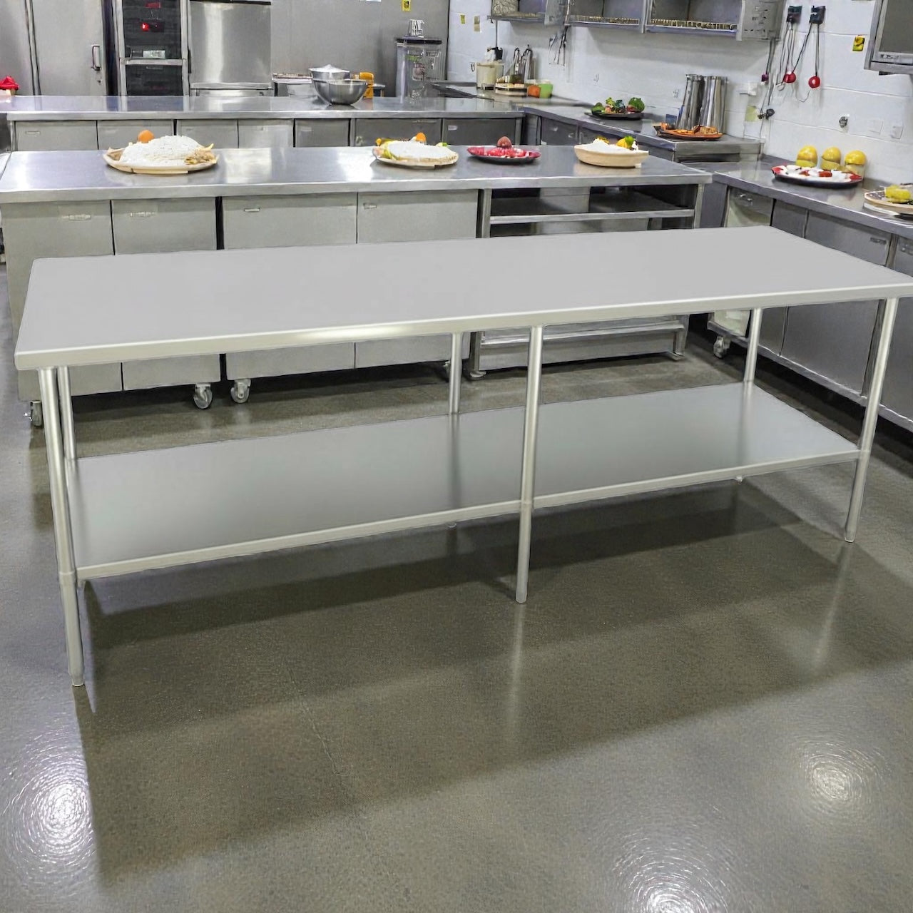 8ft (L) x 2ft (W)x 3ft (H) Table