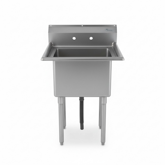 1 Compartment Stainless Steel Commercial Sink