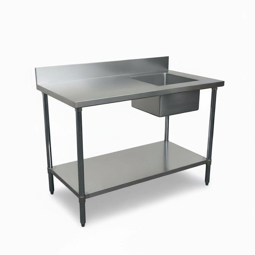 304 stainless steel 4ft sink