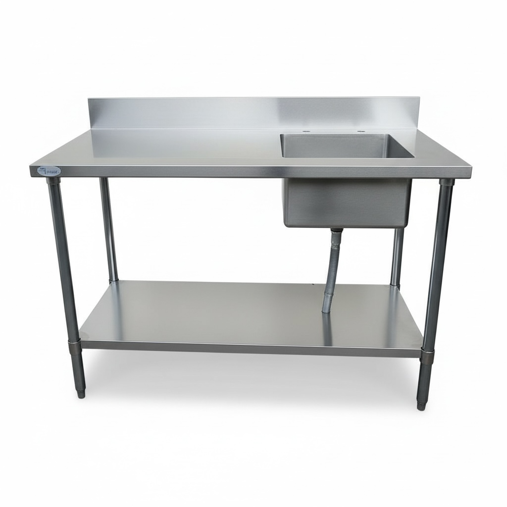 304 stainless steel 4ft sink