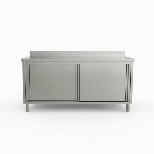 6ft (L) x 2.5ft (W) x 3ft (H)  Sliding Cabinet