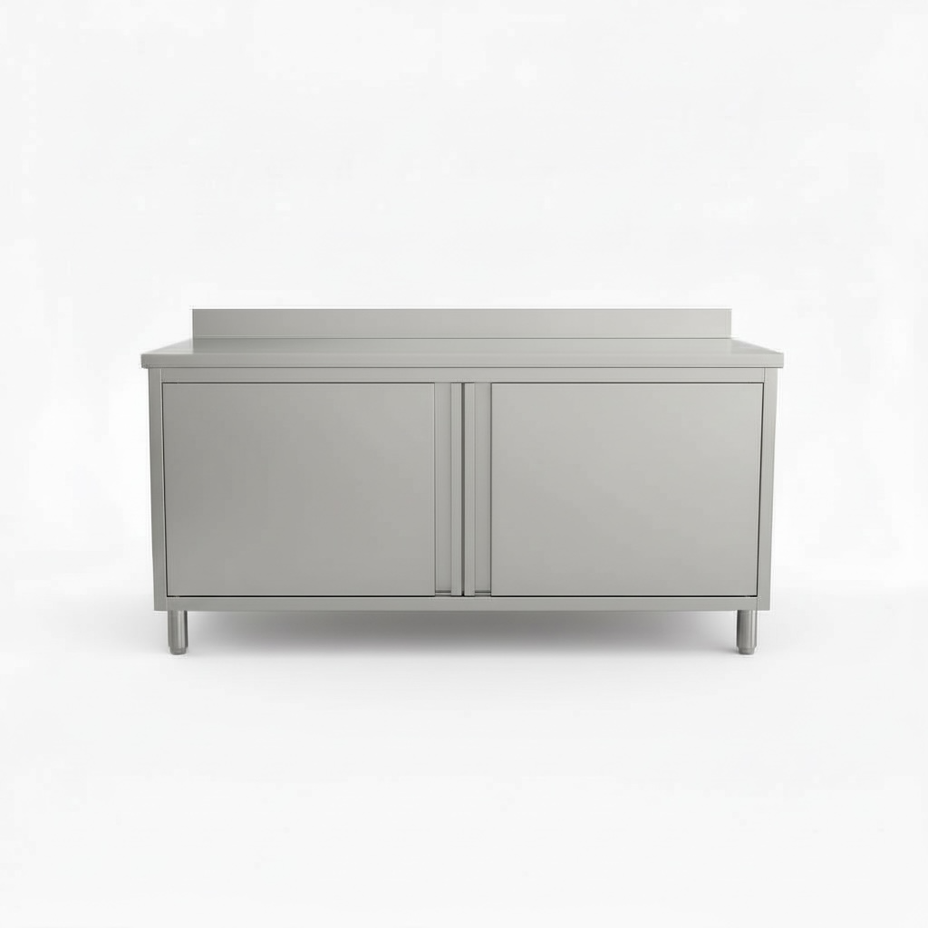 5ft x 2ft Stainless Steel Outward DoorsCabinet