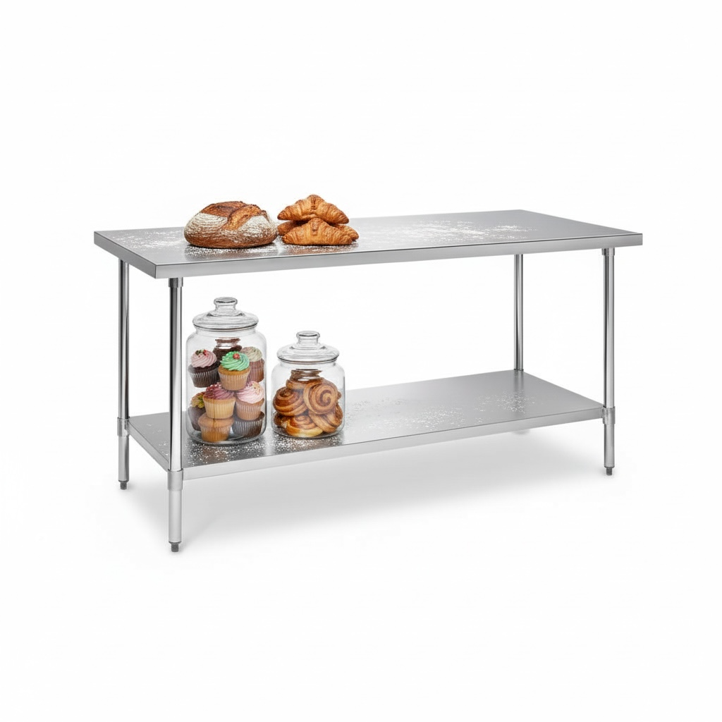5ft x 2.5 ft Stainless steel table
