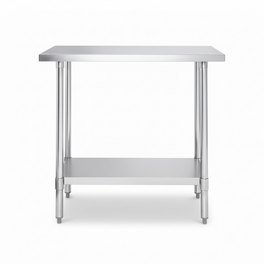2.5 ft x 2ft Stainless Steel Work Table